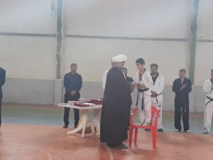 تقدیر امام جمعه کارون از تکوندوکاران