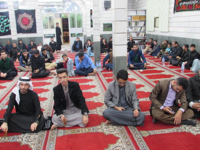 گزارش تصویری/ مراسم سوگواره شعر فاطمی با حضور امام جمعه کارون برگزار شد