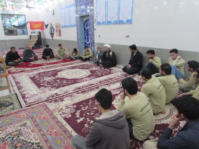 گزارش تصویری/بازدید امام جمعه کارون از گروه جهادی قلعه چنعان