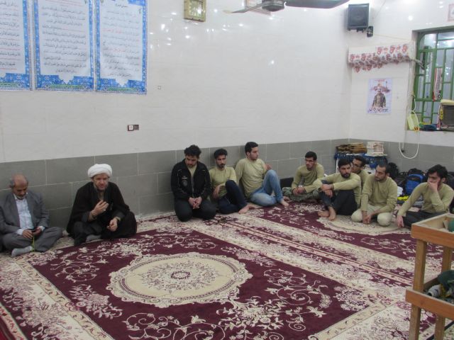 گزارش تصویری/بازدید امام جمعه کارون از گروه جهادی قلعه چنعان