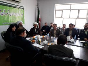 گزارش تصویری/جلسه شورای اداری شهرستان با حضور آیت الله فرحانی،حجت الاسلام والمسلمین خضیراوی امام جمعه کارون،فرماندار