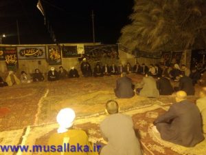 مراسم سوگواری شهادت حضرت فاطمه(س) در دفتر امام جمعه کارون برگزار شد