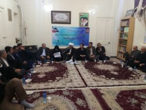 تجدید میثاق با ولایت در اولین روز از دهه فجر مسئولین،مدیران و معتمدین شهرستان کارون