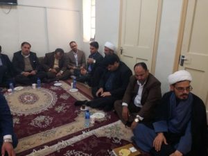 تجدید میثاق با ولایت در اولین روز از دهه فجر مسئولین،مدیران و معتمدین شهرستان کارون