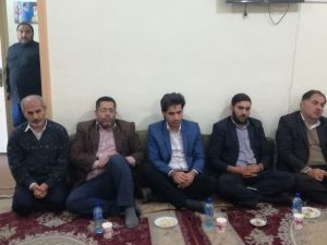 تجدید میثاق با ولایت در اولین روز از دهه فجر مسئولین،مدیران و معتمدین شهرستان کارون