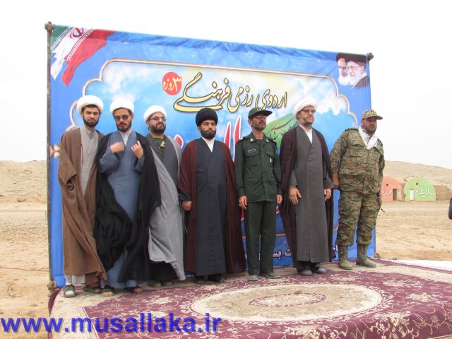 گزارش تصویری/حضور امام جمعه کارون در اردوی رزمی فرهنگی بسیجیان شهرستان کارون