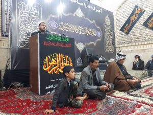 گزارش تصویری/مراسم عزاداری حضرت فاطمه زهرا (س) با حضور امام جمعه کارون در اسلام آباد