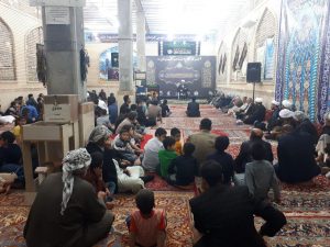 گزارش تصویری/مراسم عزاداری حضرت فاطمه زهرا (س) با حضور امام جمعه کارون در اسلام آباد