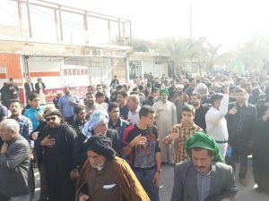گزارش تصویری/حرکت دسته های عزادار شهادت حضرت فاطمه(س)