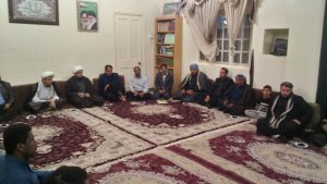 جلسه مسئولین هیئات مذهبی،حسنیه ها و مساجد کارون با امام جمعه