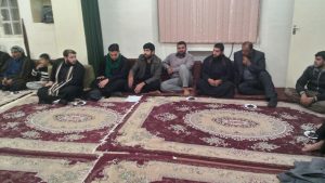 جلسه مسئولین هیئات مذهبی،حسنیه ها و مساجد کارون با امام جمعه