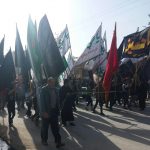گزارش تصویری/حرکت دسته های عزادار شهادت حضرت فاطمه(س)