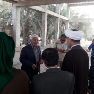 بازدید امام جمعه کارون از مجتمع فرهنگی شهید خانزاده