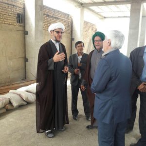 بازدید امام جمعه کارون از مجتمع فرهنگی شهید خانزاده