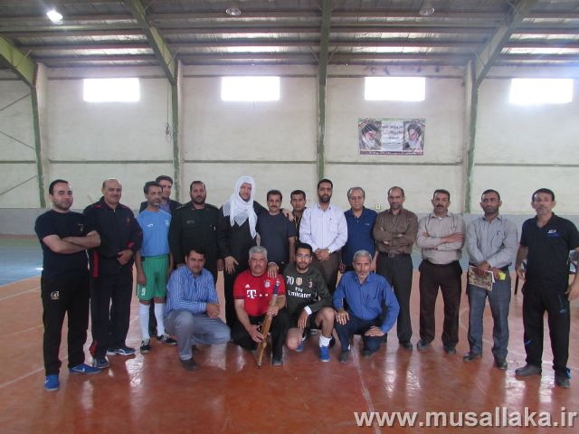 گزارش تصویری/حضور امام جمعه کارون در بین ورزشکاران