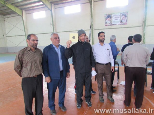 گزارش تصویری/حضور امام جمعه کارون در بین ورزشکاران