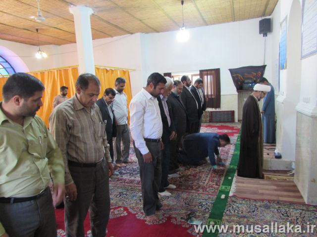 گزارش تصویری/آخرین نماز وحدت ادارات در سال 96 برگزار شد