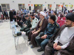 گزارش تصویری/ افتتاح دبیرستان 10 کلاسه شهدای مدافع حرم قلعه چنعان با حضور امام جمعه کارون