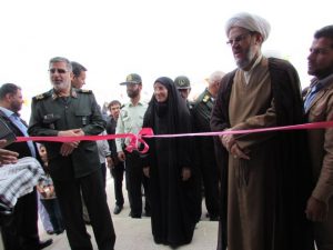 گزارش تصویری/ افتتاح دبیرستان 10 کلاسه شهدای مدافع حرم قلعه چنعان با حضور امام جمعه کارون