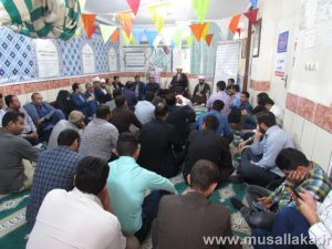 گزارش تصویری/حضور امام جمعه کارون درجشن میلاد حضرت زهرا،شهرداری کوت عبدالله