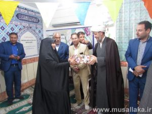 گزارش تصویری/حضور امام جمعه کارون درجشن میلاد حضرت زهرا،شهرداری کوت عبدالله