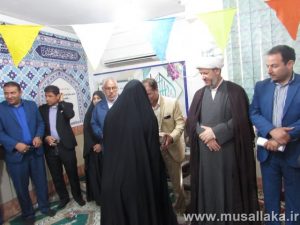 گزارش تصویری/حضور امام جمعه کارون درجشن میلاد حضرت زهرا،شهرداری کوت عبدالله