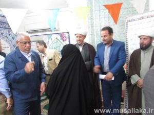 گزارش تصویری/حضور امام جمعه کارون درجشن میلاد حضرت زهرا،شهرداری کوت عبدالله