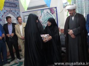 گزارش تصویری/حضور امام جمعه کارون درجشن میلاد حضرت زهرا،شهرداری کوت عبدالله
