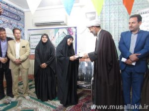 گزارش تصویری/حضور امام جمعه کارون درجشن میلاد حضرت زهرا،شهرداری کوت عبدالله