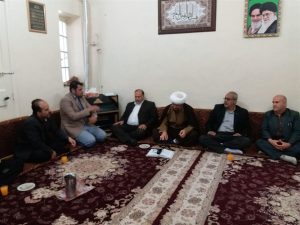 گزارش تصویری/دیدار مدیران و روسای دستگاههای اجرایی شهرستان با امام جمعه کارون