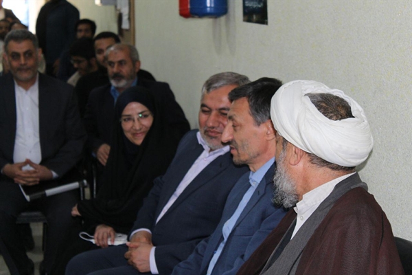 حضور امام جمعه کارون در استقبال از مسئول کمیته امداد کشور