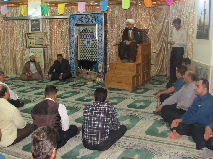 حضور امام جمعه کارون در جشن نیمه شعبان شرکت دعبل خراعی