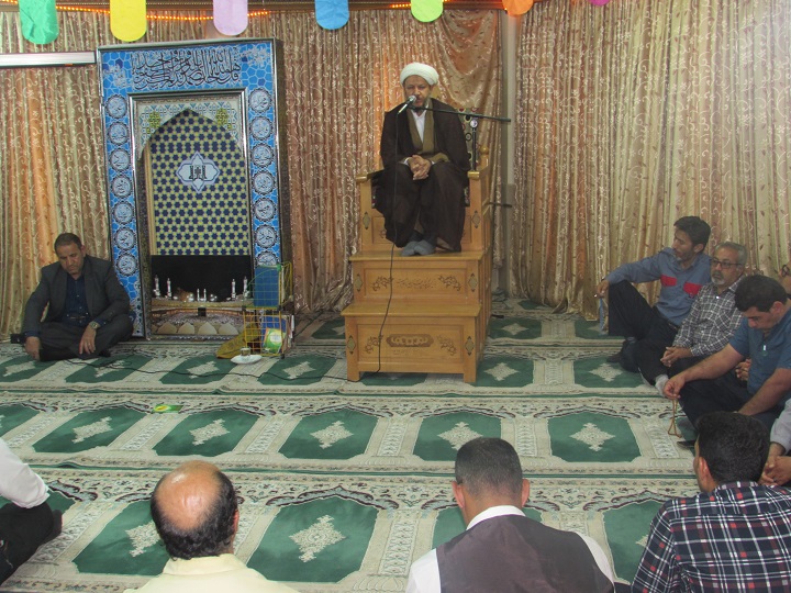 حضور امام جمعه کارون در جشن نیمه شعبان شرکت دعبل خراعی