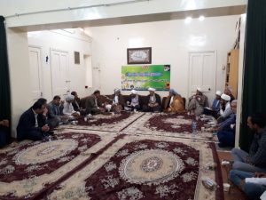 جلسه زکات شهرستان با حضور امام جمعه محترم شهرستان برگزار شد