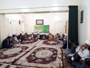 جلسه زکات شهرستان با حضور امام جمعه محترم شهرستان برگزار شد