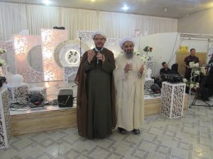 مراسم جشن ازدواج ۱۲زوج جوان موسسه خیریه امیر المومنین (ع) با حضور امام جمعه کارون برگزار شد