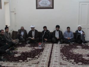 دیدار مسئولین سپاه با امام جمعه کارون به مناسبت هفته عقیدتی در سپاه