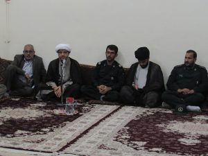 دیدار مسئولین سپاه با امام جمعه کارون به مناسبت هفته عقیدتی در سپاه