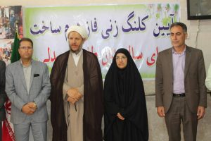 آئین کلنگ زنی فاز دوم ساخت سرای سالمندان