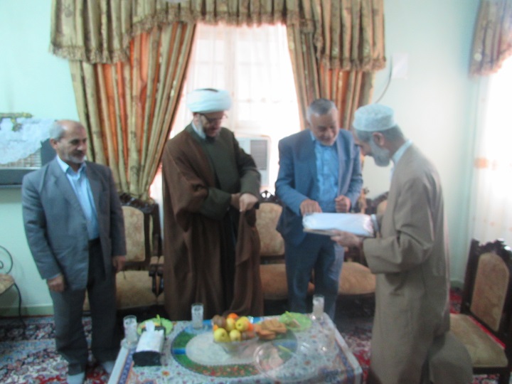دیدار امام جمعه کارون با روحانیون شهرستان به مناسبت اعیاد مبارک شعبانیه