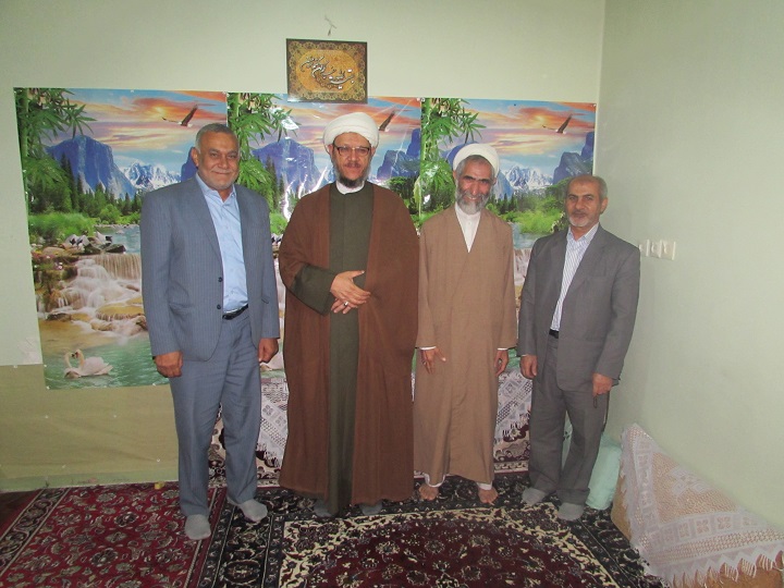 دیدار امام جمعه کارون با روحانیون شهرستان به مناسبت اعیاد مبارک شعبانیه
