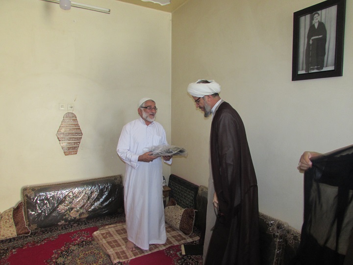 دیدار امام جمعه کارون با روحانیون شهرستان به مناسبت اعیاد مبارک شعبانیه