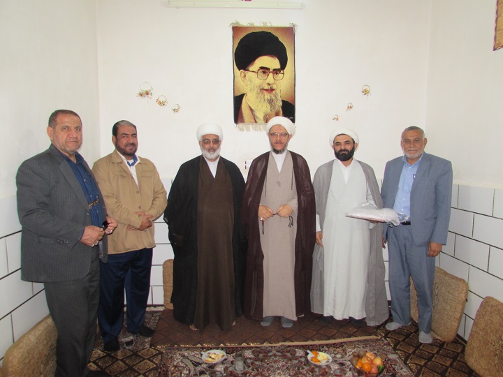 دیدار امام جمعه کارون با روحانیون شهرستان به مناسبت اعیاد مبارک شعبانیه