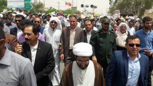 حماسه ای دیگر از مردم کارون در راهپیمایی روز جهانی قدس