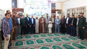 گزارش تصویری/مراسم افطار صائم با حضور امام جمعه کارون