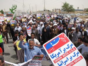 حماسه ای دیگر از مردم کارون در راهپیمایی روز جهانی قدس