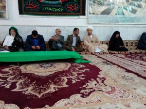 دیدار عیدانه فرماندار و مسئولین شهرستان با امام جمعه کارون