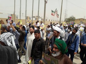 حماسه ای دیگر از مردم کارون در راهپیمایی روز جهانی قدس