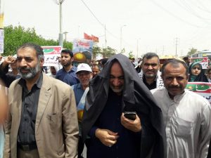 حماسه ای دیگر از مردم کارون در راهپیمایی روز جهانی قدس