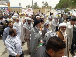 حماسه ای دیگر از مردم کارون در راهپیمایی روز جهانی قدس